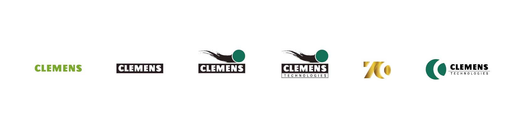 CLEMENS Technologies Sviluppo del logo